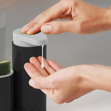 Load image into Gallery viewer, Portable Home Bathroom Plastic Shampoo Soap Dispenser Practical Liquid Soap Shampoo Shower Gel Container Holder
